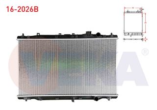 SU RADYATÖRÜ BRAZING HONDA CR-V IV 1.6İ DTEC A-T/M-T AC+/- 2012-2014 resmi