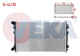 SU RADYATÖRÜ BRAZING VOLKSWAGEN GOLF VII (5G1) 1.6 TDI A-T/M-T 2012- resmi