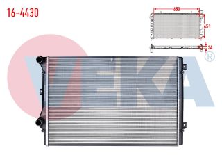 SU RADYATÖRÜ MEKANIK VW 1.4 TSI - 2.0 GTI 2003-2009/ JETTA III (1K2) 1.4 TSI 2005-2010/ PASSAT (362) 1.4 TSI - 1.8 TSI/ AUDI 1.8 TSI - 2.0 TFSI 2003-2012/ SEAT LEON (1P1) 2.0 TFSI 2005-2012 resmi
