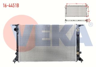 SU RADYATÖRÜ BRAZING AUDI A4 (8K2,B8) 2.7 TDI A-T 2007-2015 resmi