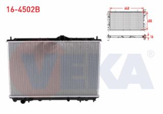 SU RADYATÖRÜ BRAZING VOLVO S40 1.6I A-T 1995-2003 resmi
