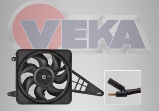 FAN MOTORU KABLOLU SU RADYATÖRÜ FIAT DOĞAN 1.6 1993-2002 resmi
