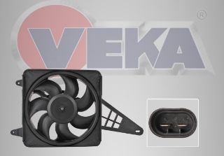 FAN MOTORU SOKETLI SU RADYATÖRÜ FIAT DOĞAN 1.6 1993-2002 resmi