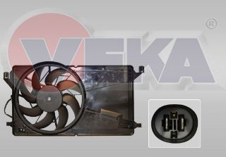 FAN MOTORU (SU+KLIMA) DAVLUMBAZLI TEKLI FAN BEYINLI FORD FOCUS II (DA) 1.6 TDCI (DOCH) 2004-2011 resmi