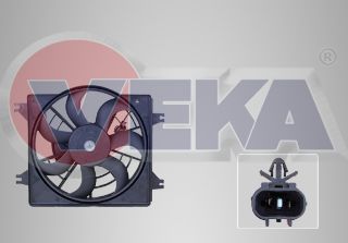 FAN MOTORU KLİMA RADYATÖRÜ HYUNDAİ ACCENT II (LC) 1.3 DAVLUMBAZLI TEKLI 2000-2005 resmi