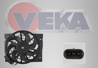 FAN MOTORU KLİMA RADYATÖRÜ DAVLUMBAZLI TEKLI OPEL ASTRA G (F69) 1.4 16V AC + 1998-2005 resmi