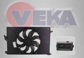 FAN MOTORU (MOTOR+PERVANE) SU RADYATÖRÜ OPEL VECTRA C 1.6 16V 2002-2008 resmi
