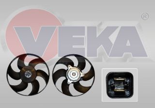 FAN MOTORU (MOTOR+PERVANE) (SU+KLIMA) PEUGEOT 306 (7B,N3,N5) 1.4İ CAP 320MM 1997-2002 resmi