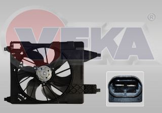 FAN MOTORU SU RADYATÖRÜ DAVLUMBAZLI TEKLI FANLI RENAULT MEGANE II (BM0/1,CM0/1) 1.5 DCI M-T AC+ 2002-2008 resmi