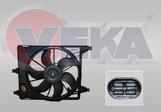 FAN MOTORU SU RADYATÖRÜ DAVLUMBAZLI TEKLI FANLI REZİSTANSLI  DACİA LOGAN (LS) 1.4 2004-2012 resmi