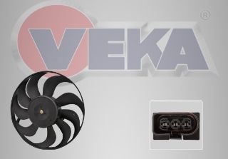 FAN MOTORU (MOTOR+PERVANE) KLİMA RADYATÖRÜ KÜÇÜK VOLKSWAGEN GOLF IV (1J1) 1.4İ 16V 1997-2005 resmi