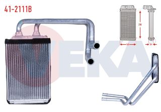 KALORIFER RADYATÖRÜ BRAZING HYUNDAİ ELANTRA 1.6İ 2001-2007 resmi
