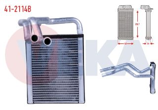 KALORIFER RADYATÖRÜ BRAZING HYUNDAİ I30 (FD) 1.6 CRDI 2007-2011 resmi