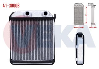 KALORIFER RADYATÖRÜ BRAZING MİTSUBİSHİ L 200 (K7T,K6T) 2.5 D 1996-2007 resmi