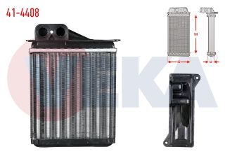 KALORIFER RADYATOR MEKANIK VOLKSWAGEN CRAFTER 30-50 (2E) 2.5 TDI 2006-2011 resmi