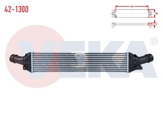 TURBO RADYATÖRÜ (INTERCOOLER) AUDI A4 (8K5,B8) 1.8 TFSI 2007-2015 resmi