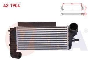 TURBO RADYATÖRÜ (INTERCOOLER) FORD FOCUS III 1.5 TDCI 2011-2015 resmi