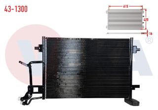 KLIMA RADYATÖRÜ AUDI A6 (4B,C5) 1.8 T 1997-2004 resmi