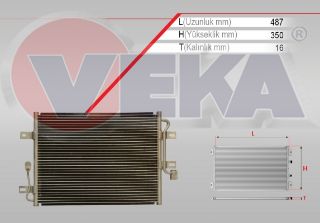 KLIMA RADYATÖRÜ FIAT ALBEA 1.2İ 2003-2007 resmi