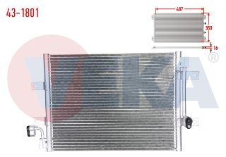 KLIMA RADYATÖRÜ FIAT ALBEA 1.3 MJT 2003-2007 resmi
