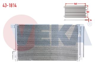 KLIMA RADYATÖRÜ FIAT DOBLO (152,263) 1.4 2010- resmi