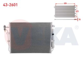 KLIMA RADYATÖRÜ LAND ROVER DISCOVERY III (TAA) 2.7 V6 TDI 2004-2010 resmi