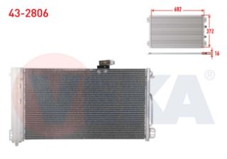 KLIMA RADYATÖRÜ MERCEDES C SERISI (W203) C 180 2000-2006 resmi