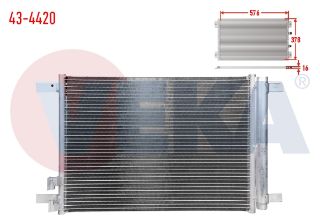 KLIMA RADYATÖRÜ VOLKSWAGEN GOLF VII (5G1) 1.6 TDI A-T/M-T 2012- resmi