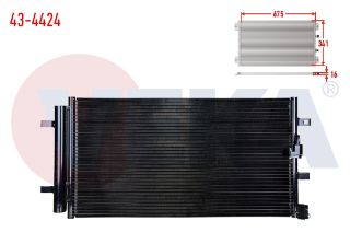 KLIMA RADYATÖRÜ AUDI A4 (8K2,B8) 1.8 TFSI 2007-2015 resmi