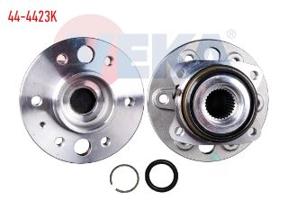 PORYA SOL SAĞ ARKA RULMANLI VOLKSWAGEN CRAFTER 30-35 (2E) 2.5 TDI 6 BİJON KIT MANYETIK ABS HALKALI 2006-2011 resmi