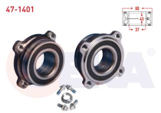 ARKA TEKERLEK RULMANI SOL-SAG ABS OKUYUCUYU 4 BJN 45X80X37 BMW X5 (E53) 3.0 D -4.4İ -3.0İ 2000-2007/ 6 SERISI (E63) 645 Cİ 2004-/ 7 SERISI (E65) 730 D - 730İ - 735 Lİ 2001-2009 resmi