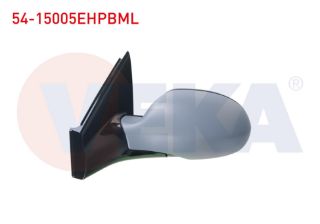 DIS DİKİZ AYNASI SOL ELEKTRİKLİ ISITMALI ASTARLI OTOMATIK KATLANIR ASFERIK HAFIZALI MAVI CAMLI CITROEN C5 2001-2008 resmi