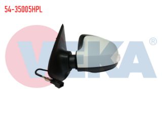 DIS DİKİZ AYNASI SOL MEKANIK SİNYALLI ASTARLI RENAULT SYMBOL III (JZ0/1) 2012- resmi