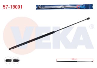 BAGAJ AMORTİSÖRU 866MM/430N FIAT DOBLO (119,123) 2005-2010 resmi