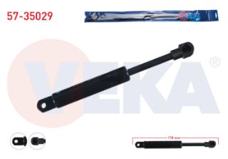 BAGAJ AMORTİSÖRU 178MM/450N RENAULT MEGANE I COUPE 1996-2003 resmi