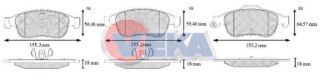 FREN BALATASI ÖN FLUENCE 1.5 DCI 18.00 MM 09> resmi