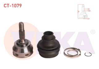 AKS KAFASI SOL SAĞ ÖN DIS 34X21X48,20 UZUNLUK 141,5MM CITROEN C-ELYSEE 1.6 HDI 2012- resmi
