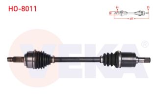 KOMPLE AKS SOL ÖN HONDA CİVİC IX 1.6İ 5 A-T UZUNLUK 617 MM 2012-2016 resmi
