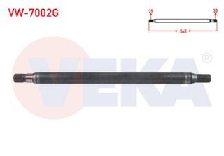 AKS MİLİ ARKA KISA KALIN SOL GUCLENDIRILMIS 29X30 UZUNLUK 840MM VOLKSWAGEN CRAFTER 30-35 (2E) 163 HP 2.5 TDI 2006-2016 resmi