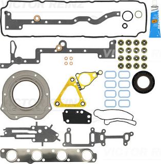 MOTOR TAKIM FULL TAKIM CONTA (ALT / ÜST FULL) S,K,C HARİÇ TRANSİT V184 2,4TDCI 01>06 (A,CEKER) resmi