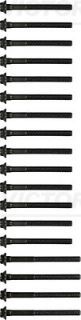 SİLİNDİR KAPAK SAPLAMASI TAKIM (18'LI, OM604) W202 93>00 W210 96>02 resmi