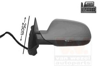 SOL AYNA KOMPLE ELETRIKLI,ISITMALI,BOYANIR TIP-GENIS ACILI (AUDI A3 09-13) 5 KAPI-8PIN-SINYAL KAPAKDA resmi