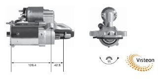 MARS MOTORU 12V 11DIS 1,2 KW GALAXY MONDEO S MAK 1,8 TDCI 06>15 resmi