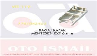 BAGAJ MENTEŞESİ 6 MM. EXP resmi