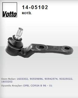 ROTIL ( OPEL : CORSA B / COMBO / TIGRA ) resmi