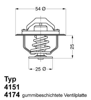 X TERMOSTAT DUCATO 94-02 - MASTER 98-01 - BOXER 97 JUMPER 99 2.8D-2.8JTD-DTI-HDI resmi
