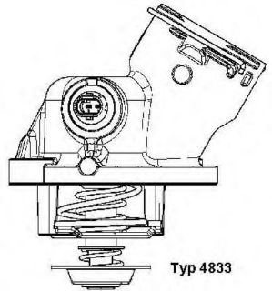 THRMSTAT-HSG ASY - PLATE HEATED G-KLASSE W463 G 500 4-MATİC resmi