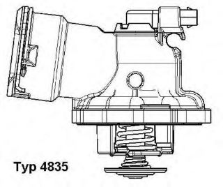 THERMOSTATE E-KLASSE W211 E 280 CDI 211.020 resmi