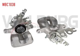 FREN KALIPERI SOL ARKA PİSTON 41MM DİSK 256MM VOLKSWAGEN CADDY III 1.6 TDI - 1.9 TDI - 2.0 SDI - 2.0 TDI 2004-2015 resmi