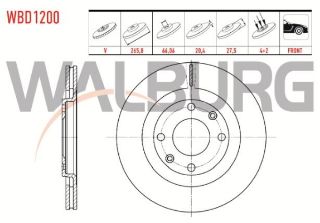 FREN DİSKI ÖN HAVALI 4 BJN 265,8X20,4X66,06X27,5 PARTNER 1.9 D-2.0 HDI 1996-2008/BERLİNGO 1.6İ -1.9 D 1996-2008/206 1.6 HDI-1.6İ 16V-2.0İ 1998-2006/XSARA 1.4-1.6 1997-2005/306 1.4İ-1.6İ-1.8İ 1993-2002 resmi